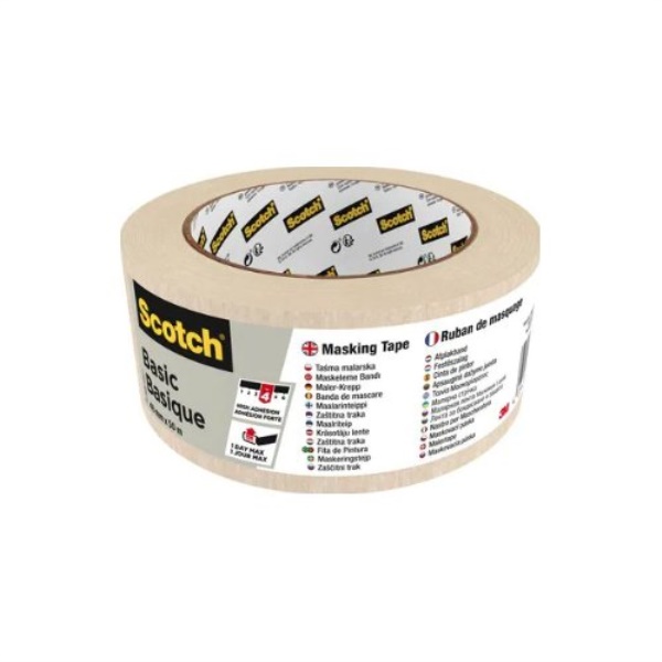 Nastro mascheratura Scotch 7100334410 3M per interni Basic Beige