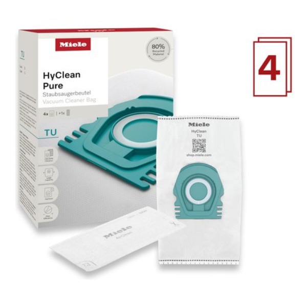 Sacchetto aspirapolvere Miele 12557060 HYCLEAN Pure TU White e Green