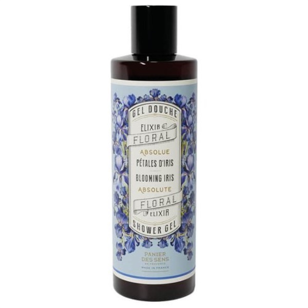 Bagnoschiuma Panier des Sens Pétales d'iris gel doccia 250 ml