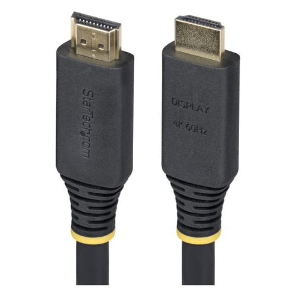 Cavo HDMI Startech.Com HDMI2 CABLE 4K60 10M 2.0 attivo Black