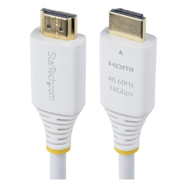 Cavo HDMI Startech.Com HDMI2 CABLE 4K60 6FW 2.0 Premium White