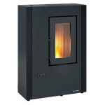 Stufa pellet Extraflame 1294902 LUISELLA 5.0 Maxi WiFi Black