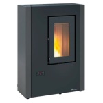 Stufa pellet Extraflame 1299401 LUISELLA 5.0 Maxi WiFi Grafite