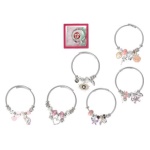 Globo - Braccialetto con charms Globo 42690 PIN UP Assortito