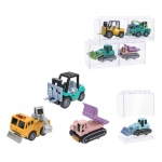 Globo - Veicolo da lavoro Metal Gear con retrocarica Globo 42689 SPIDKO Assort