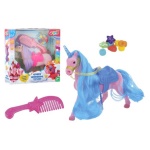 Globo - Amico Unicorno floccato W’TOY 41633 Assortito