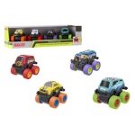 Globo - Set auto modelli Globo 42737 SPIDKO Fuoristrada Metal Gear con retroca