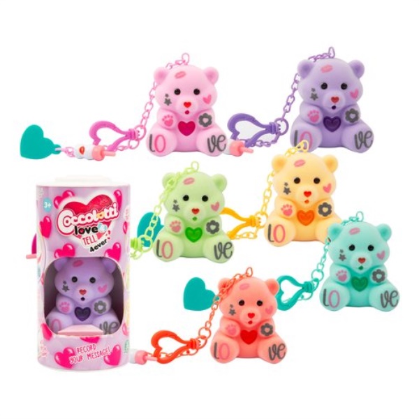Personaggio Giochi Preziosi CCL44000 COCCOLOTTI Orsetto Love&Tell 4eve