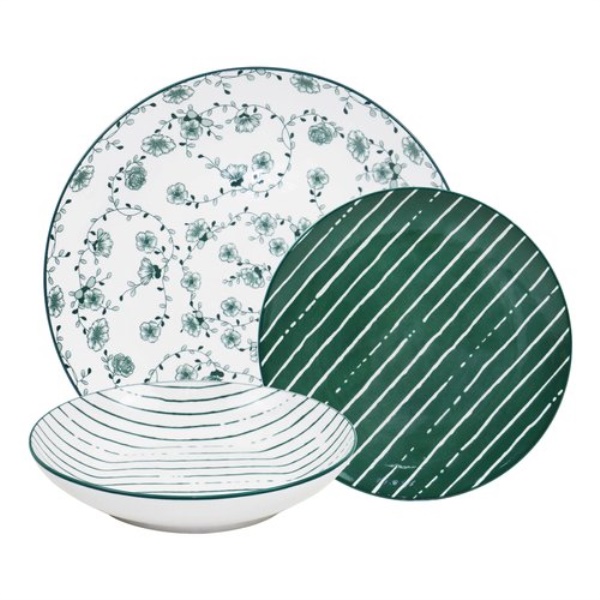 Servizio piatti Amicasa Art 51 GIUSY Verde