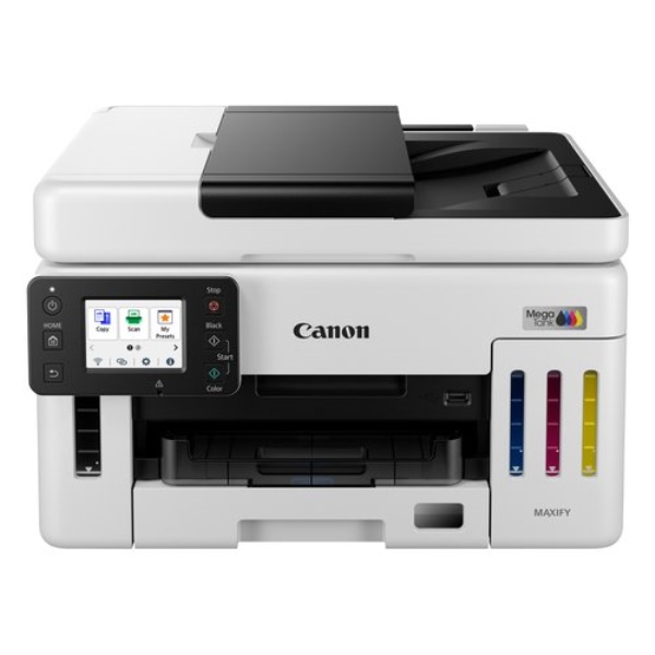 Multifunzione Canon 6882C006 MAXIFY GX6150 MegaTank White e Black