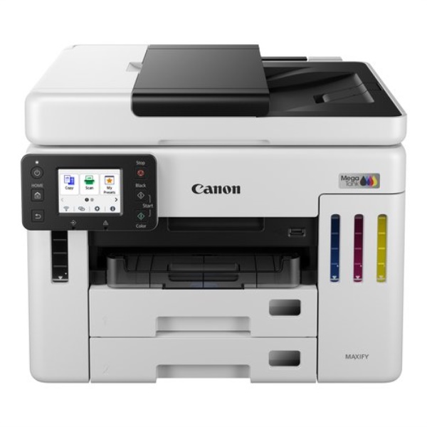 Multifunzione Canon 6880C006 MAXIFY GX7150 MegaTank White e Black