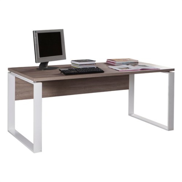 Scrivania Composad SR4807B51107 DISEGNO Rovere tartufo e Bianco