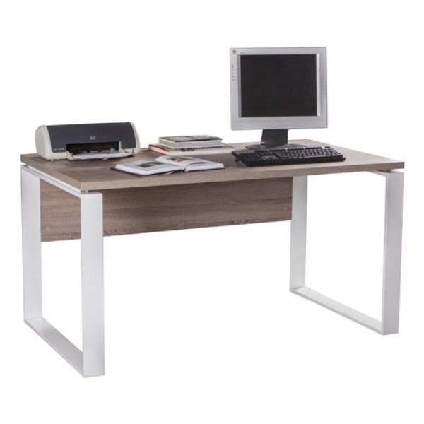Scrivania Composad SR4806B51107 DISEGNO Rovere tartufo e Bianco