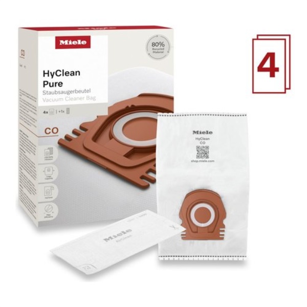Sacchetto aspirapolvere Miele 12557080 HYCLEAN Pure CO