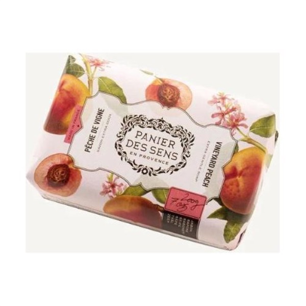 Sapone Panier des Sens Profumazione extra-delicata pesca di vite 200 g