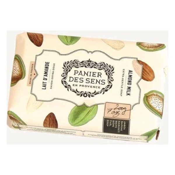 Sapone Panier des Sens Profumato extra-delicato latte di mandorla 200 