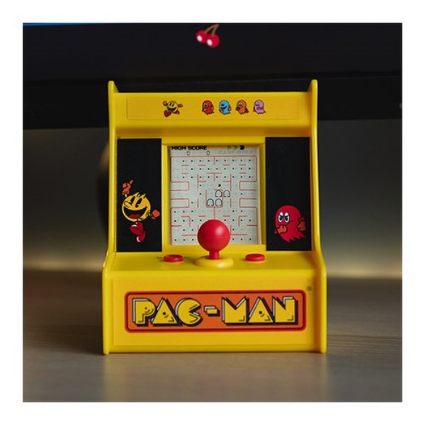 Console pocket Fizz Creations 320120 PAC MAN Desktop Arcade Yellow