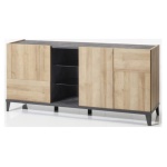 Madia Composad BS6630R62904 VITTORIA Rovere e Grigio