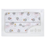 Set lenzuola culla Baby Idea LCFR Fantasia rosa