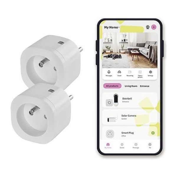 Presa Netatmo OBU 2SP SK 01 OMAJIN Double pack White