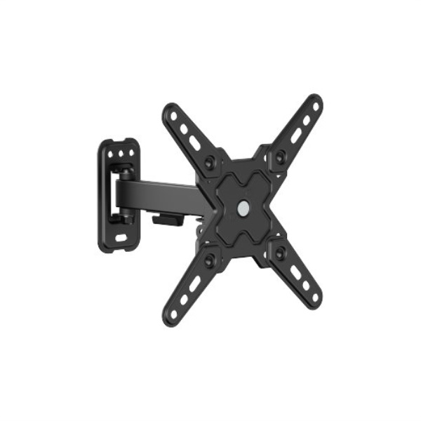 Supporto monitor TV parete Itb RO17 99 1233 VALUE Due snodi Black