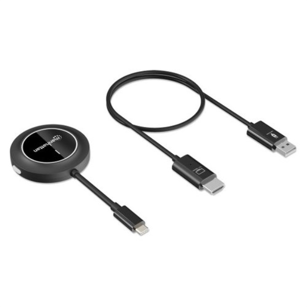 Sistema di presentazione Manhattan IDATA USBC 1080WL Wireless Black