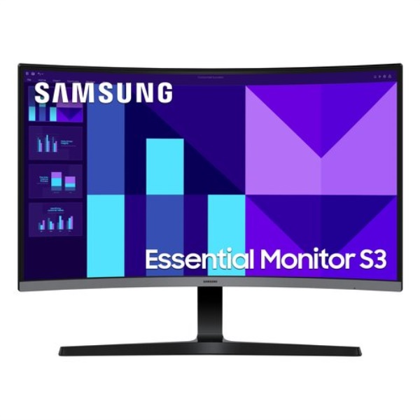 Monitor Samsung LS27D396GAUXEN ESSENTIAL S3 Curvo Black