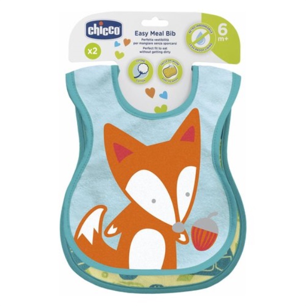 Set bavaglini Chicco 00016301320000 Easy Meal Assortito