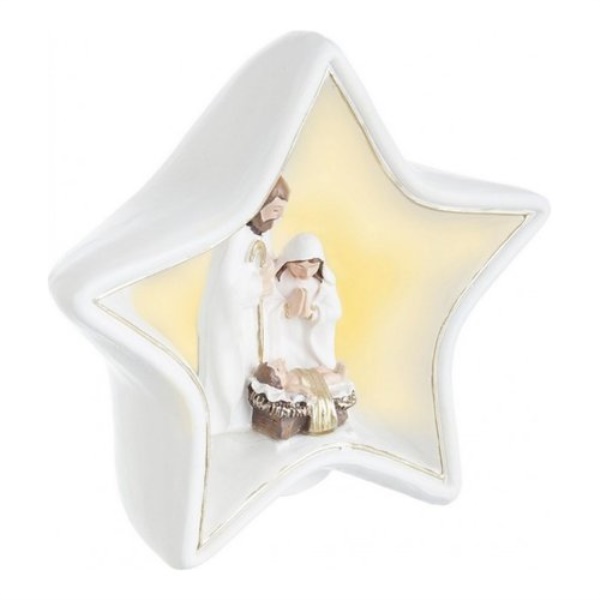 Nativita' Stella con Led Bizzotto Christmas decor 0935217 ADELAIDE
