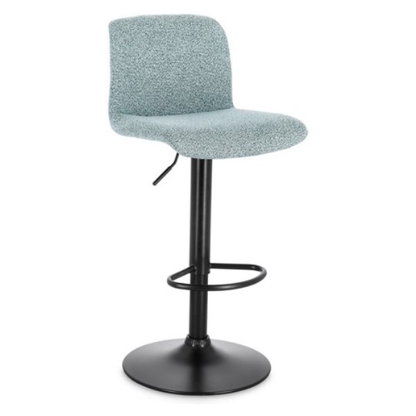 Sgabello Yes Everyday 0733451 RAFAEL Nero e Acquamarina