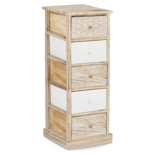 Cassettiera Yes Everyday 0210679 FINNLEY Legno e Bianco
