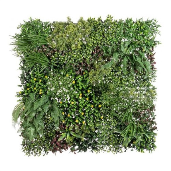 Siepe sintetica Yes Everyday 0790458 pannello mix con fiori Verde