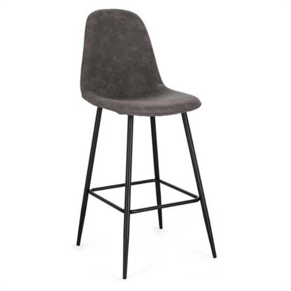 Sgabello Yes Everyday 0734248 NEW IRELIA Nero e Grigio scuro
