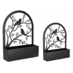 Set porta vasi piante Yes Everyday 0723951 ROSALBA Nero