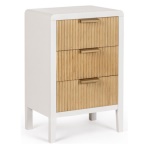 Cassettiera Yes Everyday 0748599 CHARLEY Bianco e Naturale