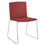 Sedia Yes Everyday 0733442 GIULIA Cromo e Rosso