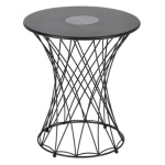 Tavolino da esterno Yes Everyday 0828083 JEEVAN Nero