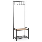 Yes Everyday - Appendiabiti Yes Everyday 0730989 HALDOR Nero e Naturale