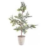 Albero Natale Bizzotto Christmas decor 0937155 ICEBERG PE Verde inneva