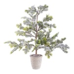 Albero Natale Bizzotto Christmas decor 0937154 ICEBERG PE Verde inneva