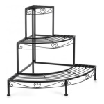 Yes Everyday - Porta piante Yes Everyday 0723897 ALISHA angoliera 3 piani Nero