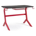 Yes Everyday - Scrivania Yes Everyday 0710550 GAMING Rosso e Nero