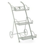 Yes Everyday - Porta piante Yes Everyday 0741456 HARRIET 3 piani con ruote Salvia