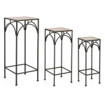 Yes Everyday - Set porta vasi piante Yes Everyday 0742980 GUENDA Nero