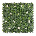 Yes Everyday - Siepe sintetica Yes Everyday 0790455 pannello con fiori bianchi Verde