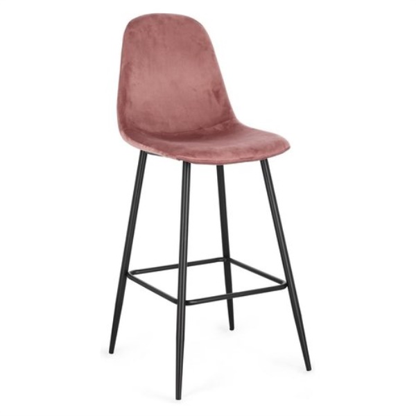 Sgabello Yes Everyday 0734240 NEW IRELIA Nero e Rosa