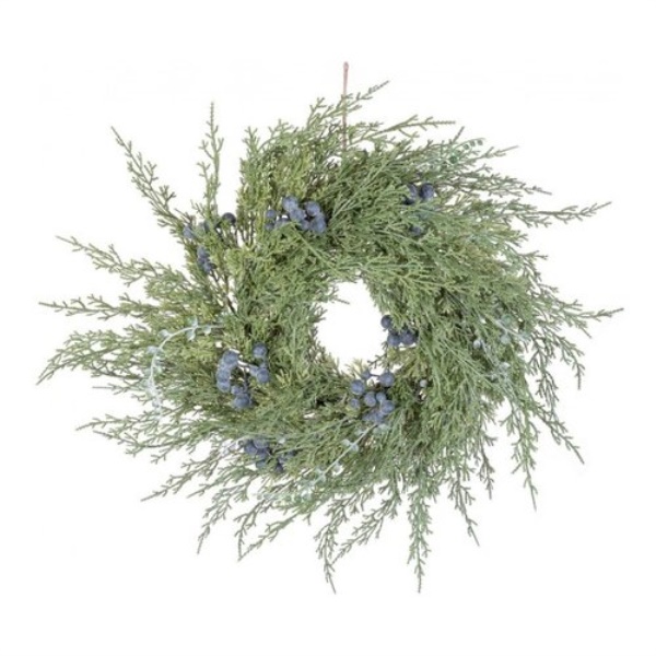 Corona Natale Bizzotto Christmas decor 0975244 TUCKETT Bacche Verde
