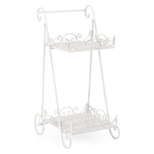 Porta piante Yes Everyday 0741464 EMILY 2 piani con ruote