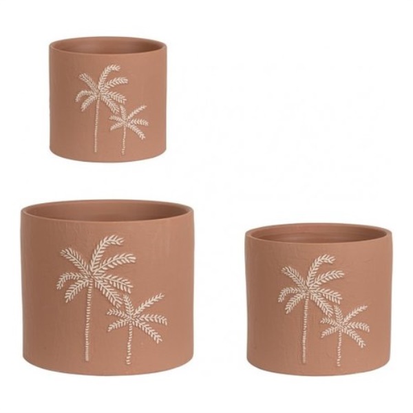 Set vasi piante Yes Everyday 0503382 JOELE Marrone