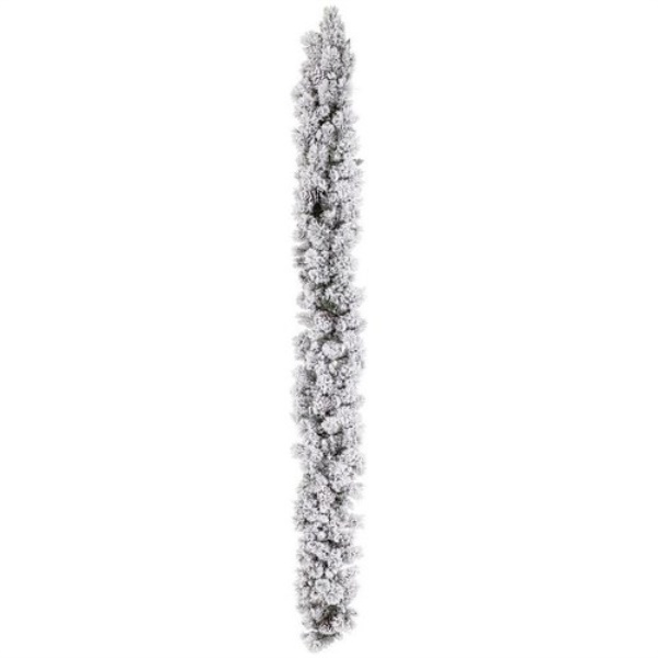Ghirlanda Natale Bizzotto Christmas decor 0936377 ARVES Verde innevato